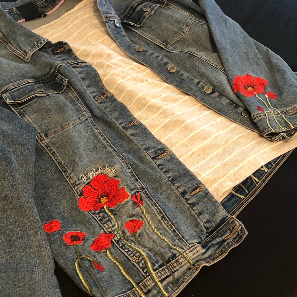 Embroidered Jean Jacket